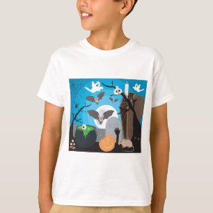 Halloween Scene T Shirt
