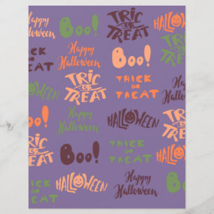 Halloween Scrapbookpapper