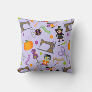 Halloween Seamstress Sewing Notions Kudde