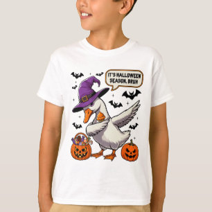 Halloween Season Bruh Funny Goose Costume Spo T Shirt