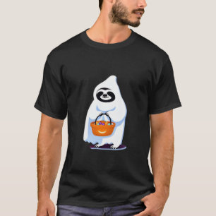 Halloween sengångare utklädd till spöke som går tr t shirt