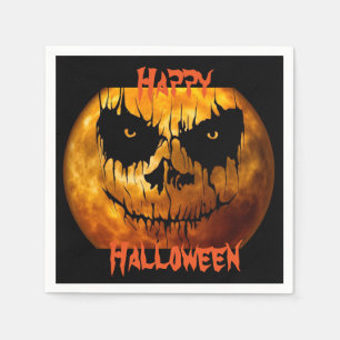 Halloween servett/spöklik måne pappersservett