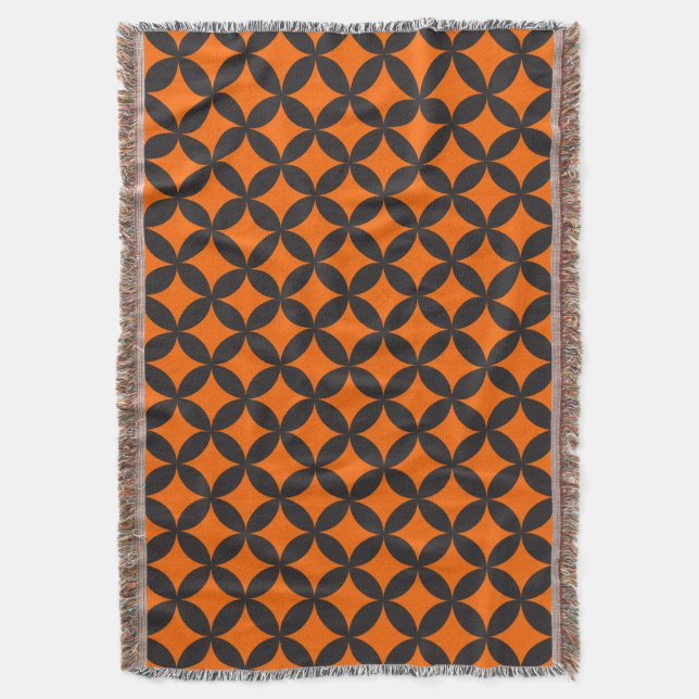 Halloween Seven Treasures Throw Blanket Filt (Framsidan Vertikal)