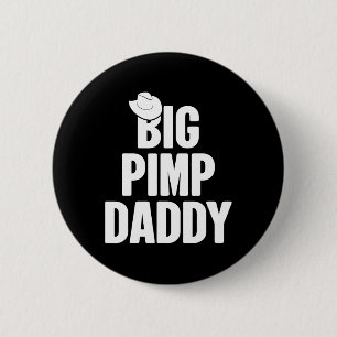 Halloween Shirt Big Pimp pappa Pimp Costume Party Knapp