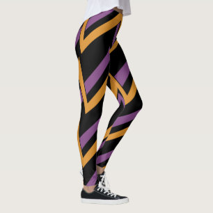 Halloween Sicksack Orange Lila Leggings