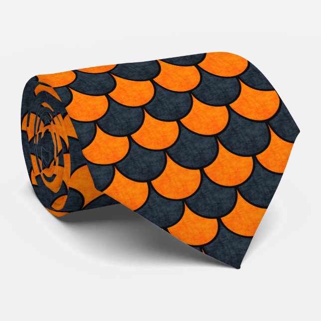 Halloween Sirenskalsmönster Slips (Rullad)