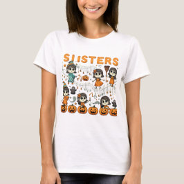 Halloween Sisters - Spooky T Shirt