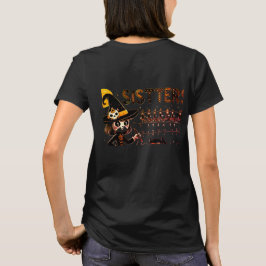 "Halloween Sisters - Spooky Writing Practice" T Shirt