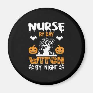 Halloween-sjuksköterska efter daglig dräktighet vi magnet