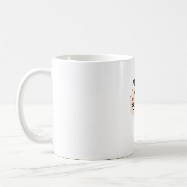 Halloween-sjuksköterska med kaffevittnen Hat Cl Kaffemugg (Vänster)