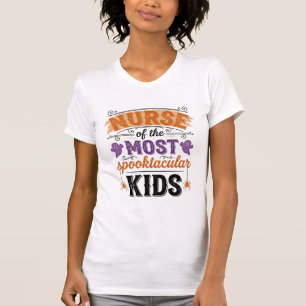 Halloween Sjuksköterska Spooktacular Barn Vintage T Shirt