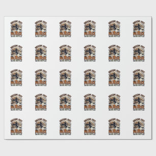 Halloween Sjuksköterska Tröja Rolig Häxa Kvast Des Presentpapper