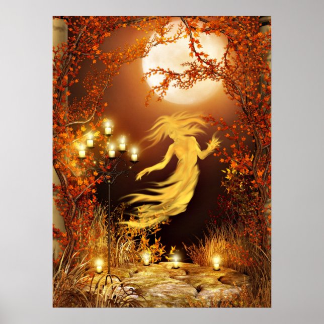 Halloween-skådespel Poster (Framsidan)