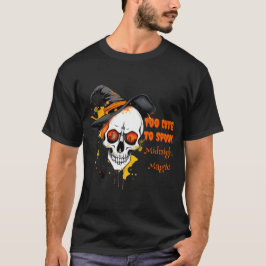 Halloween-skalle T Shirt