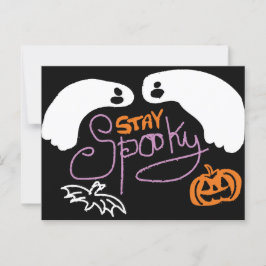 halloween-skämt vykort
