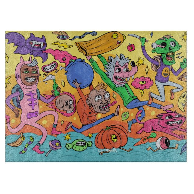 Halloween-skärstyrelsen (Framsidan)