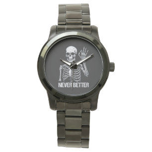 Halloween Skeleton - Aldrig bättre jag Armbandsur