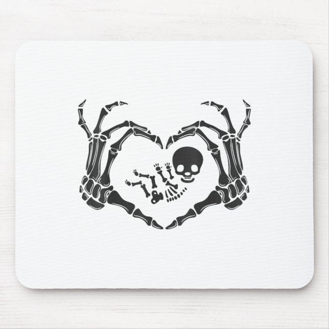 Halloween Skeleton Baby Rib Cage Pumpkin Musmatta (Framsidan)