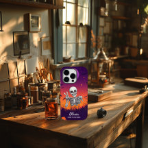 Halloween Skeleton "Bone to be Vild"! Fredstecken