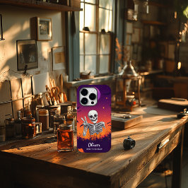 Halloween Skeleton "Bone to be Vild"! Fredstecken