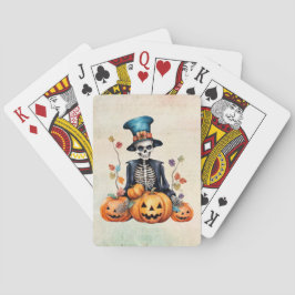 Halloween Skeleton Classic-uppspelningskort Casinokort