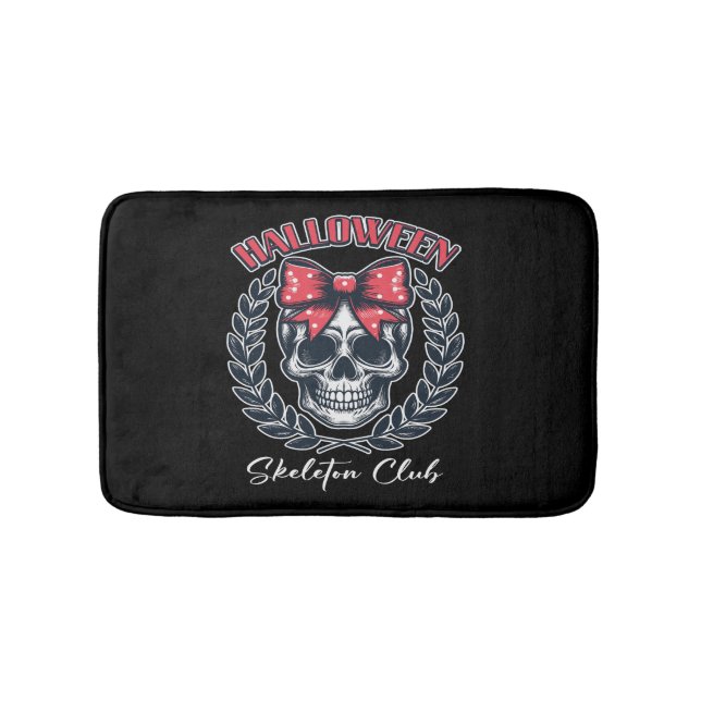 Halloween Skeleton Club Badrumsmatta (Framsidan)