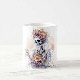 Halloween Skeleton Coffee Mugg