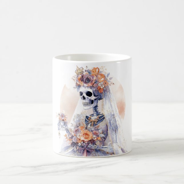 Halloween Skeleton Coffee Mugg (Center)