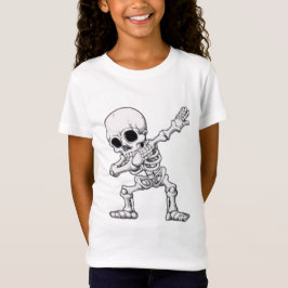 Halloween Skeleton Dabbing T-Shirt