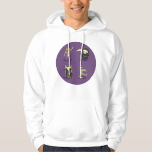 Halloween Skeleton Dracula Mummy Grim Reaper Hoodie