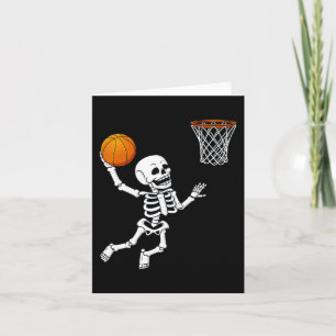 Halloween Skeleton Dunking Basketball Boys Girls K Kort