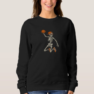 Halloween Skeleton Funny Basketball Shirt åt dig T