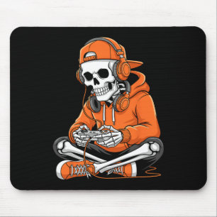 Halloween Skeleton Gamer Video Gaming Boys Manar K Musmatta