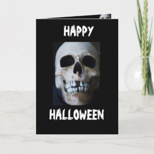 HALLOWEEN SKELETON JOKE-kort Kort