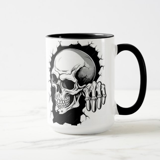 Halloween Skeleton Mugg (Höger)