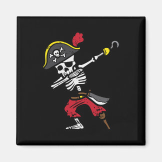 Halloween Skeleton Pirat Dab Costume Boy Kids Tod Magnet