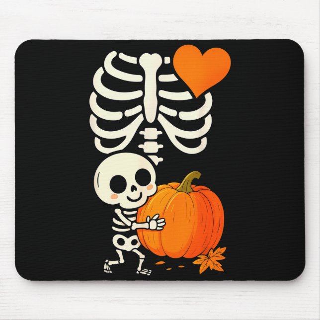 Halloween Skeleton Pregnancy Announcement Soky Mom Musmatta (Framsidan)