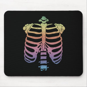 Halloween Skeleton Rib Cage Zombie Costume Tee Musmatta