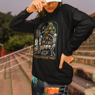 Halloween Skeleton-säsongen för att vara kreepy T Shirt