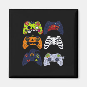 Halloween Skeleton-spelkontrollanter Zombie Mummy Magnet