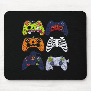 Halloween Skeleton-spelkontrollanter Zombie Mummy Musmatta