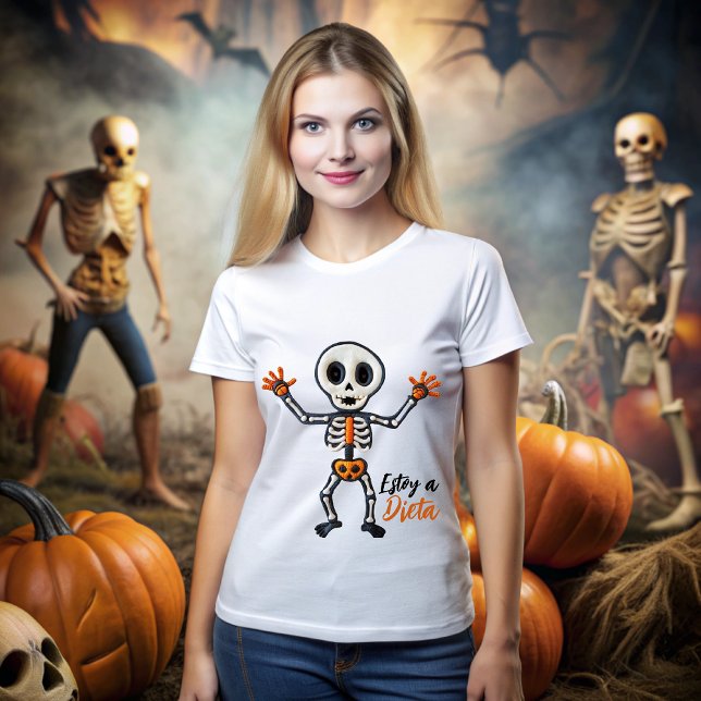 Halloween Skeleton T Shirt (Skapare uppladdad)