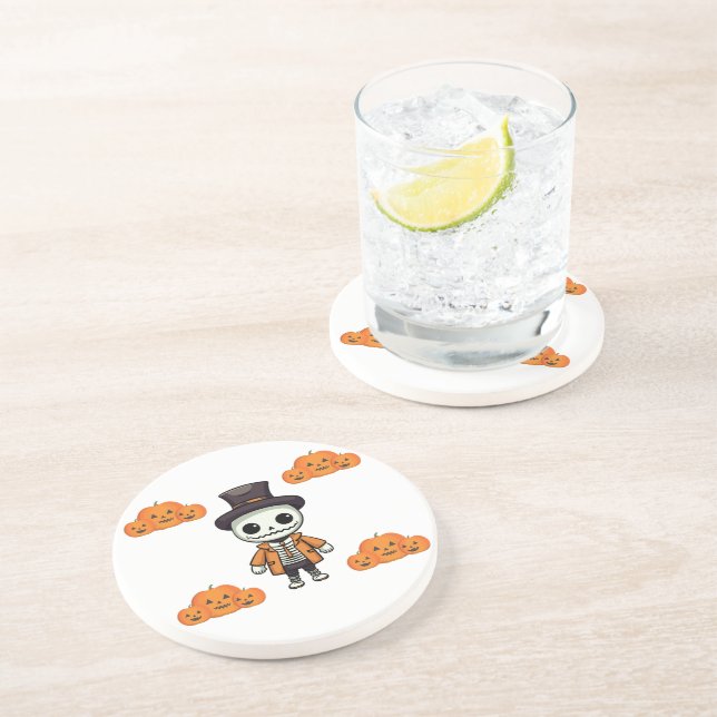 Halloween Skeleton Underlägg (Sidan)