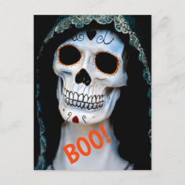 Halloween Skeleton Vykort
