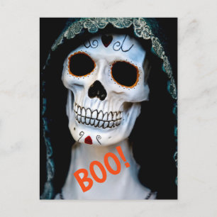 Halloween Skeleton Vykort