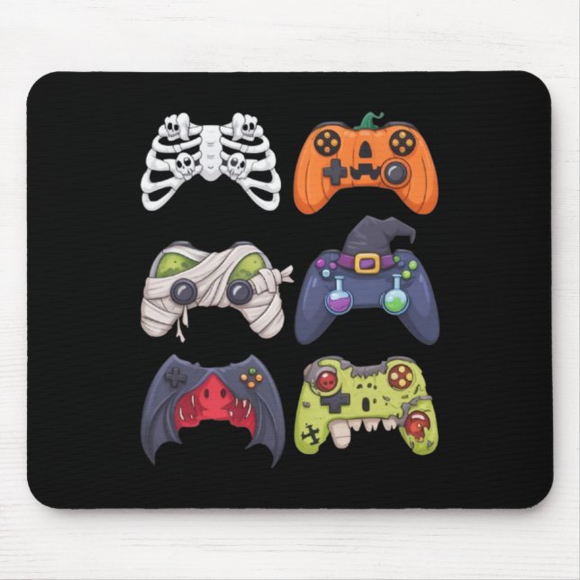 Halloween Skeleton Zombie Gaming Controllers Mummy Musmatta (Framsidan)