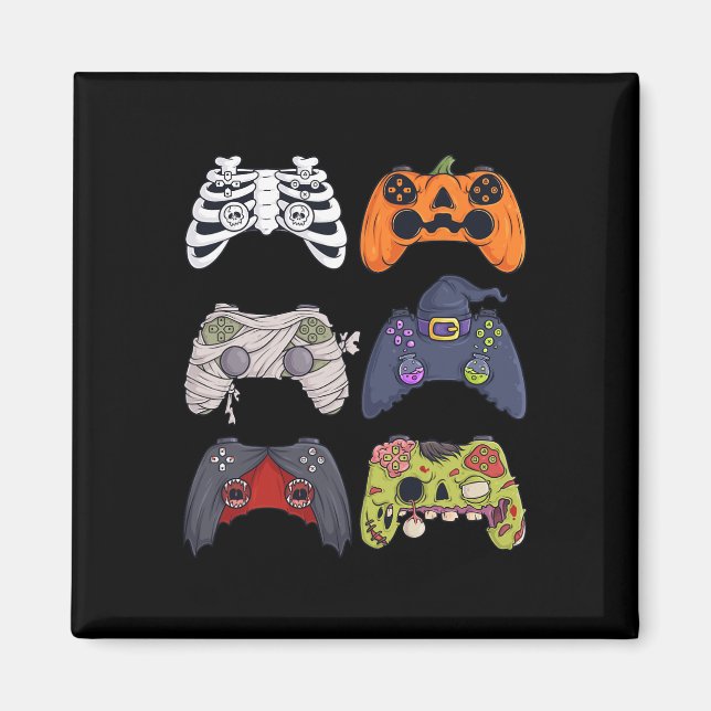 Halloween Skeleton Zombie-spelledare Mummy Magnet (Framsidan)