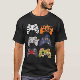 Halloween Skeleton Zombie-spelledare Mummy T Shirt