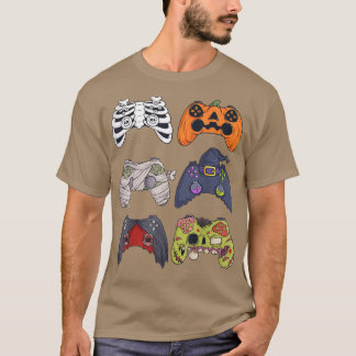 Halloween Skeleton Zombie-spelledare Mummy T Shirt