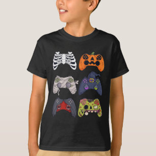 Halloween Skeleton Zombie-spelledare Mummy T Shirt